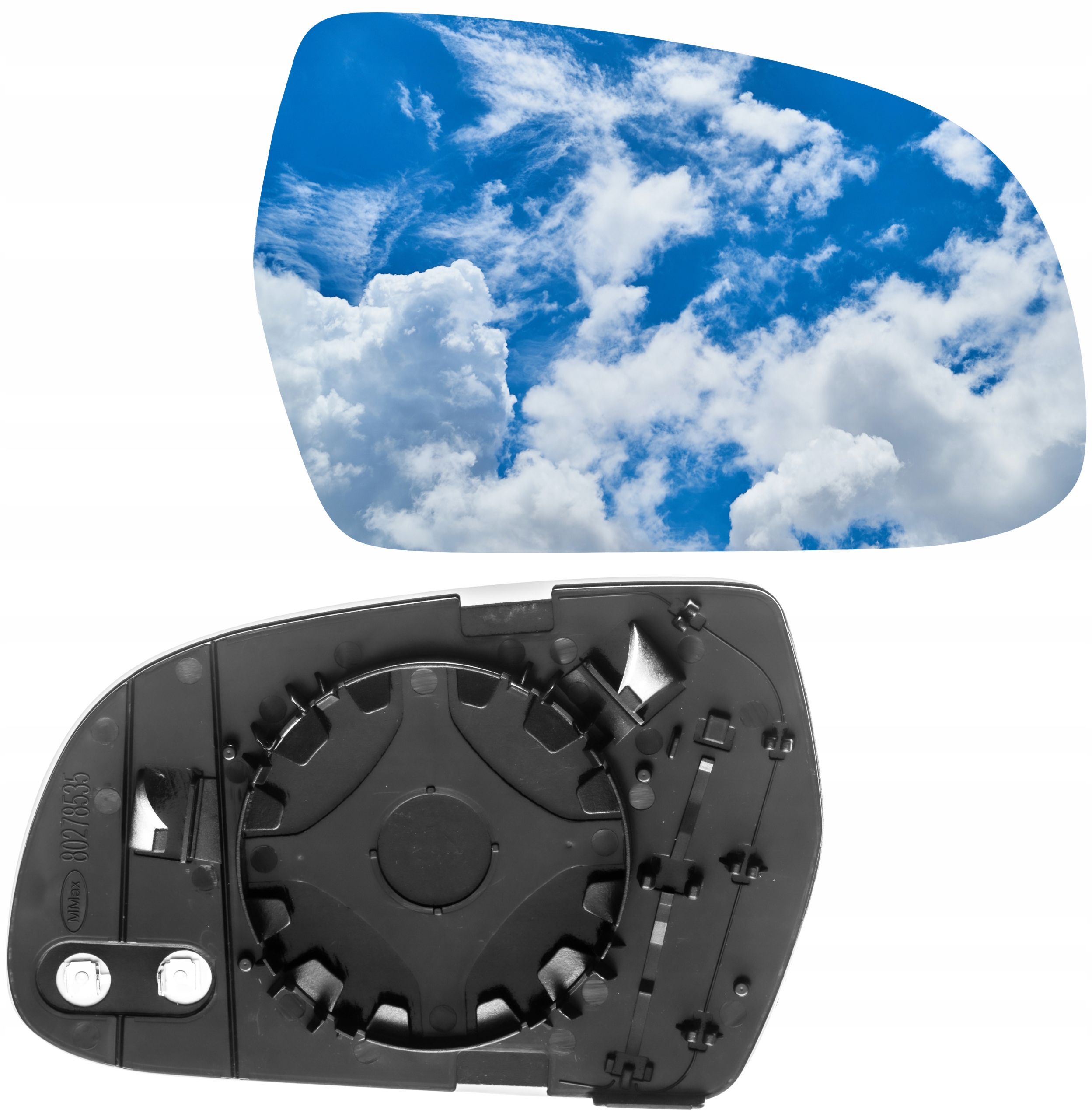 SZKŁO PRAWE WKŁAD LUSTERKA PRAWY DO AUDI A3 8P A4 B8 A5 A8
