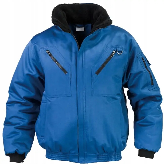 Pracovní zateplená bunda Pilot modrá XL