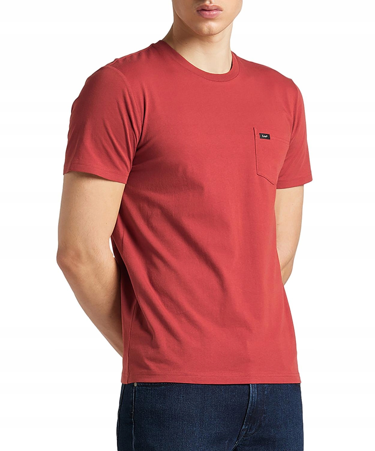

T-shirt Lee Pocket Tee L63JFQOE Red Ochre M