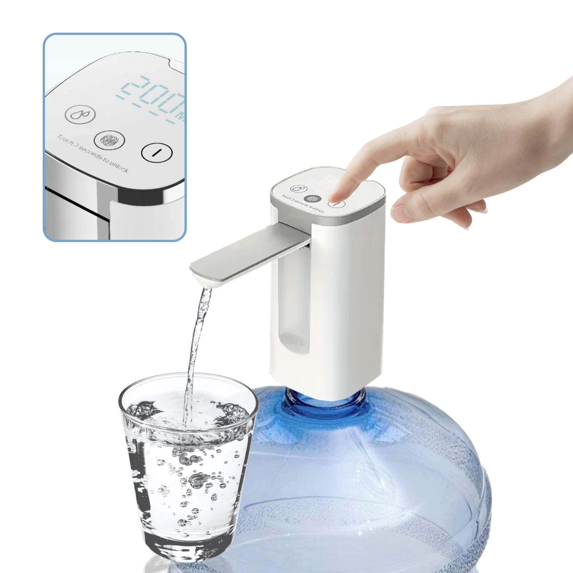 DOZOWNIK DO WODY ViO E22 – ELEKTRYCZNA POMPKA Z WYŚWIETLACZEM CYFROWYM