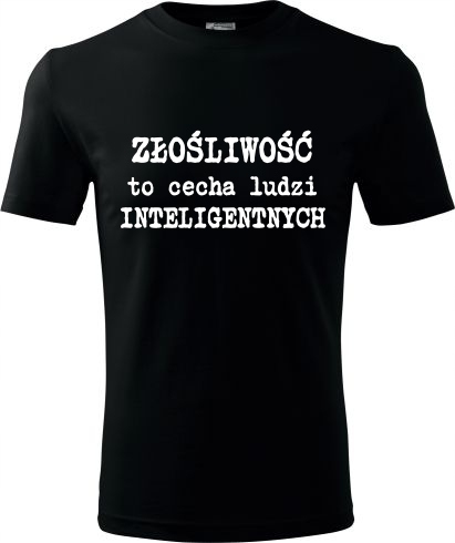 

Śmieszne Koszulki T-shirt Z Nadrukiem (L)