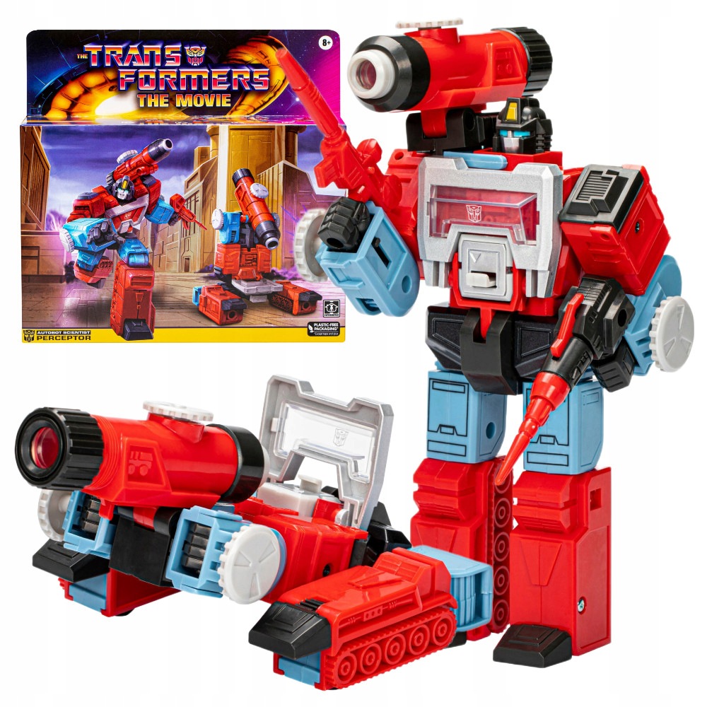 Transformers The Movie Figurka 2W1 Auto Robot Autobot Sientist Perceptor