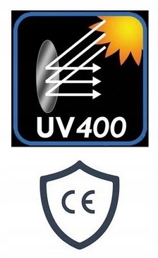 OKULARY PRZECIWSŁONECZNE MĘSKIE POLARYZACYJNE ETUI POLARZONE DLA KIEROWCÓW Szerokość soczewki 60 mm