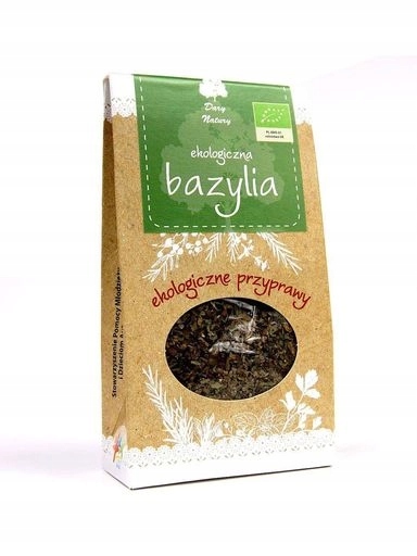 Levně 5 x Dary Natury Bazalka Bio 25 g