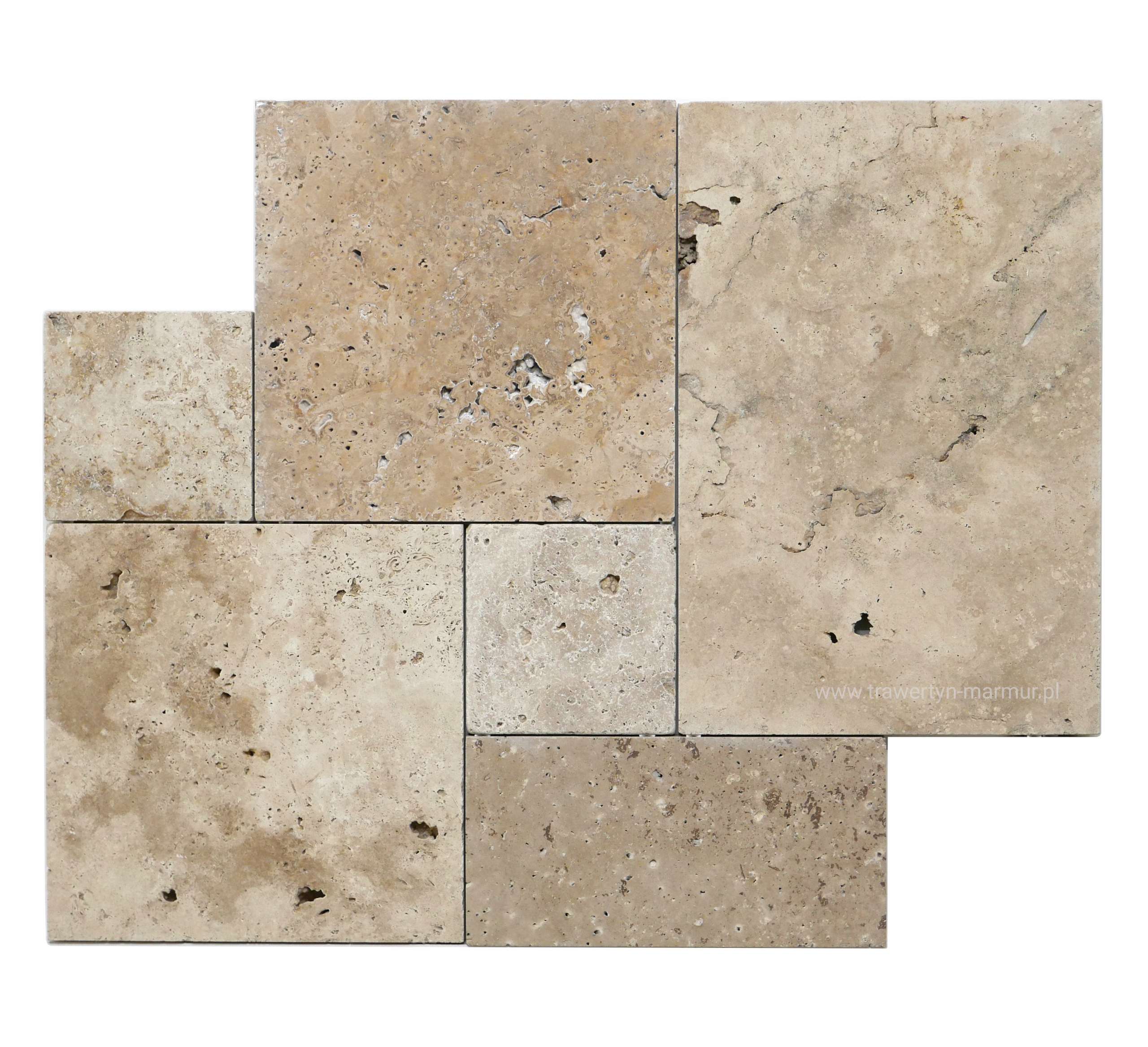 PŁYTY TARASOWE TRAWERTYN ANTIQUE SQUARE PAVIO 3cm