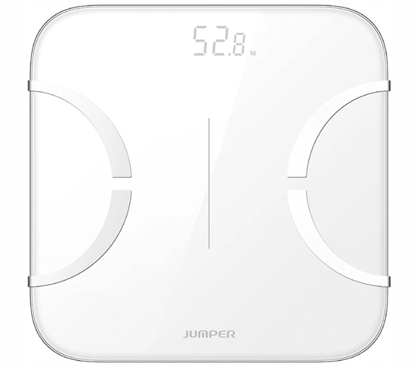 Waga łazienkowa elektroniczna Jumper JPD-BFS200B 200kg Biała