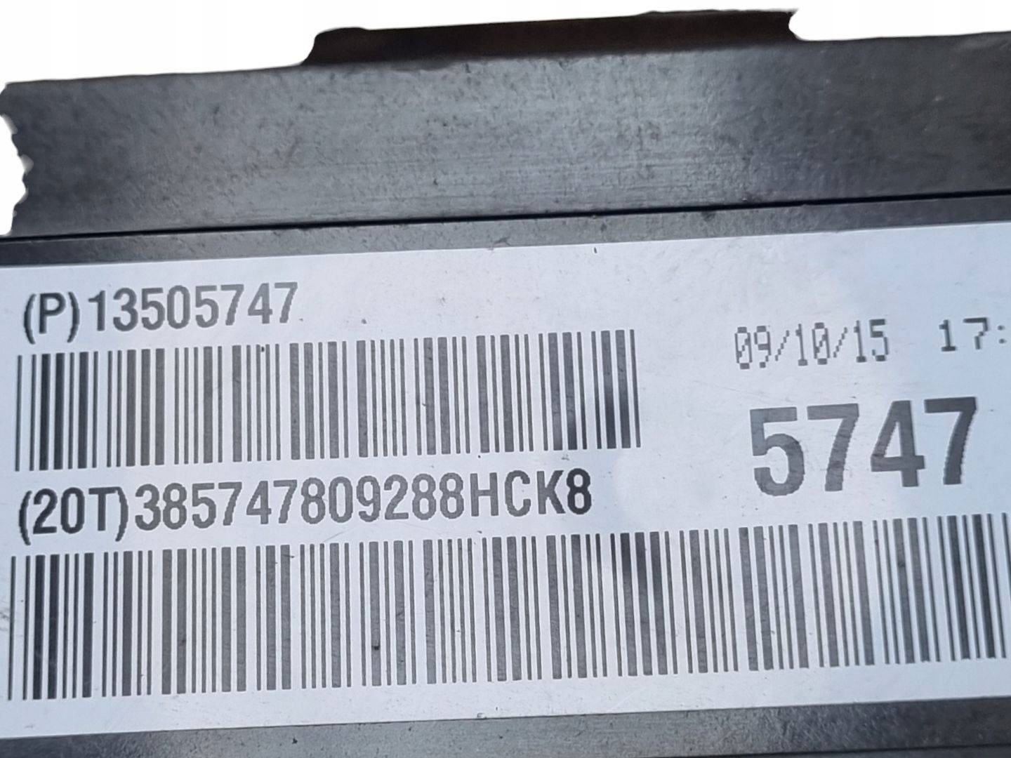 Bedienteil klimaanlage Opel Insignia A 2010 13505747