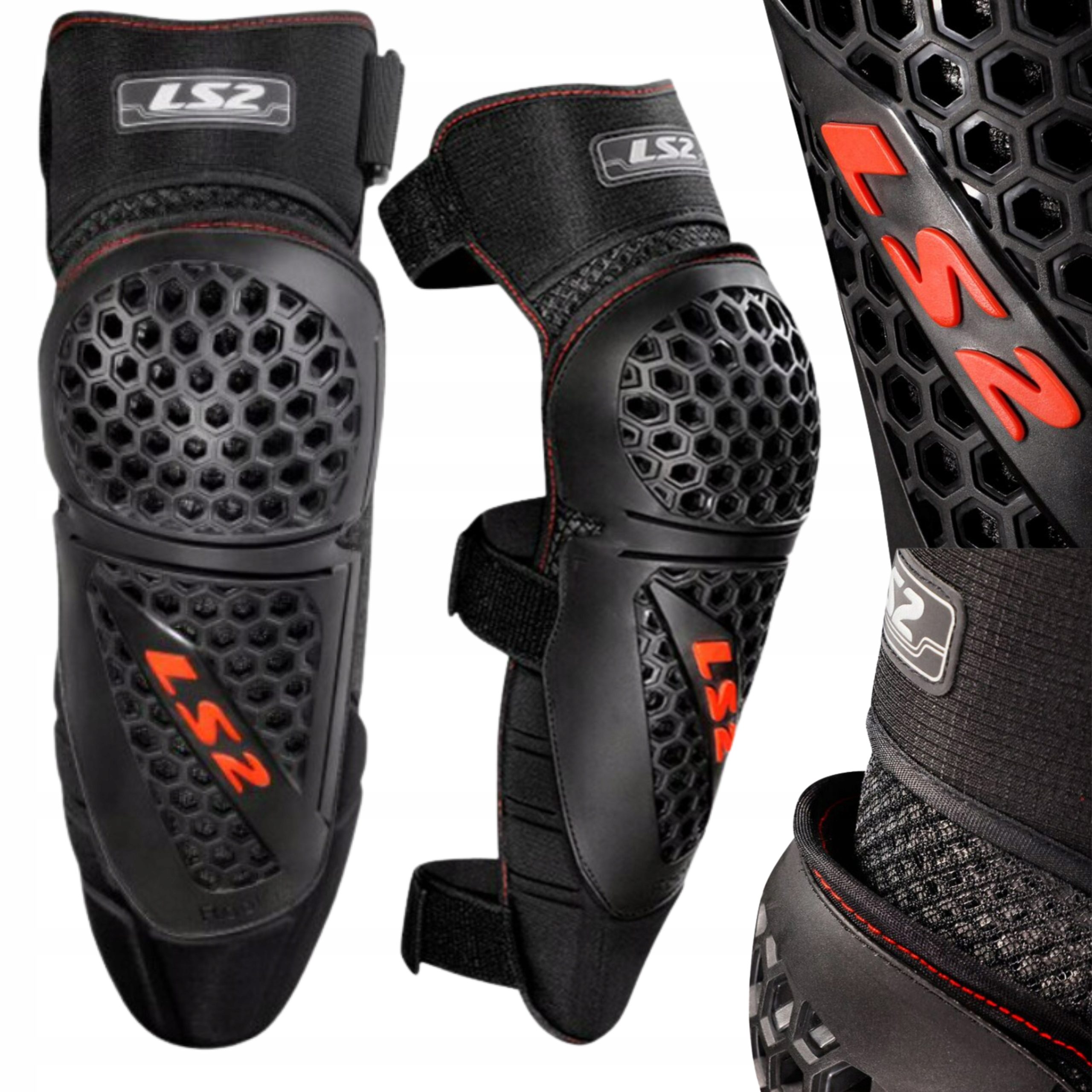 Ochraniacze Kolan LS2 Rookie Cross Quad Rower Hulajnoga Uniwersalne