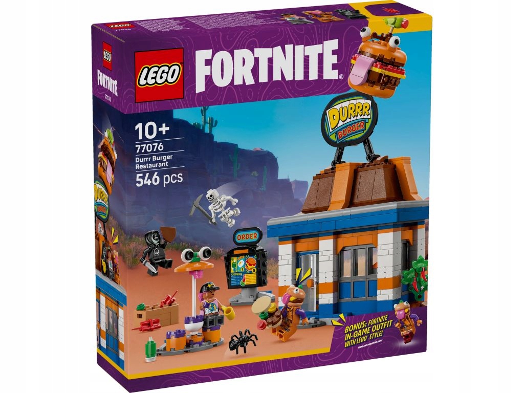 Lego 77076 Fortnite Restaurant Durrr Burgerovnia