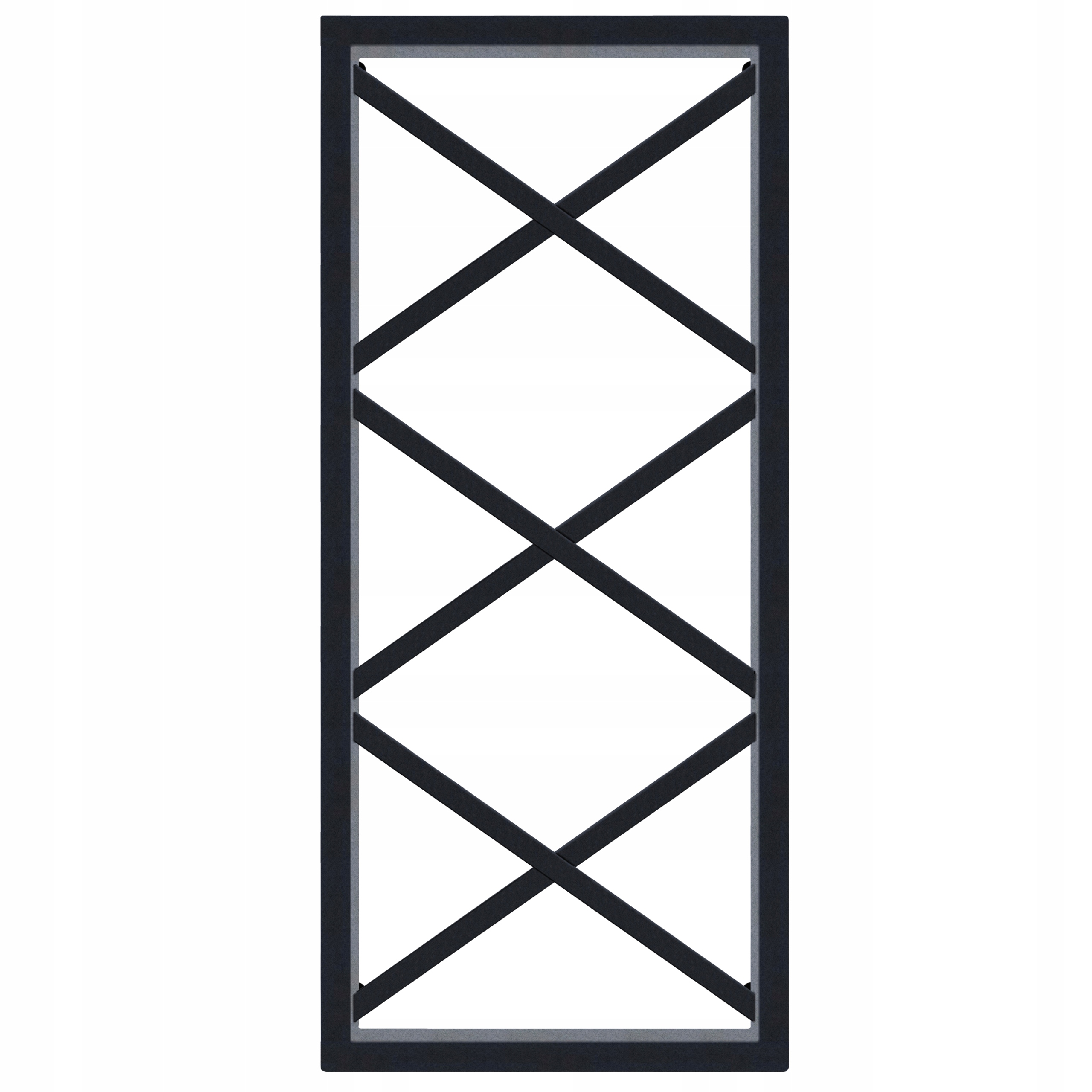 Dekoratívny Radiátor Efez H1200 L530 Čierny