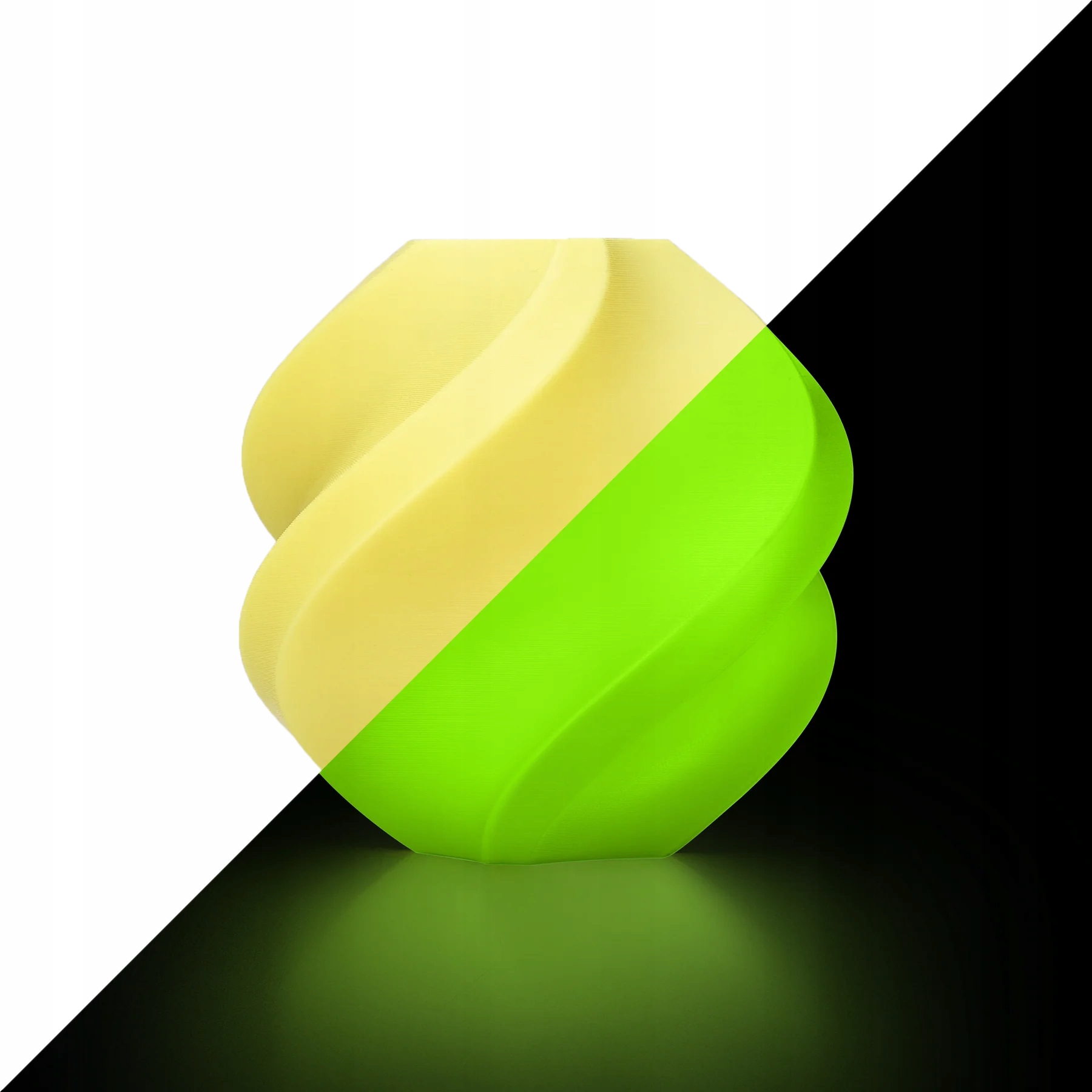 Filament Bambu Lab Pla Glow Yellow Żółty 1,75mm 1kg