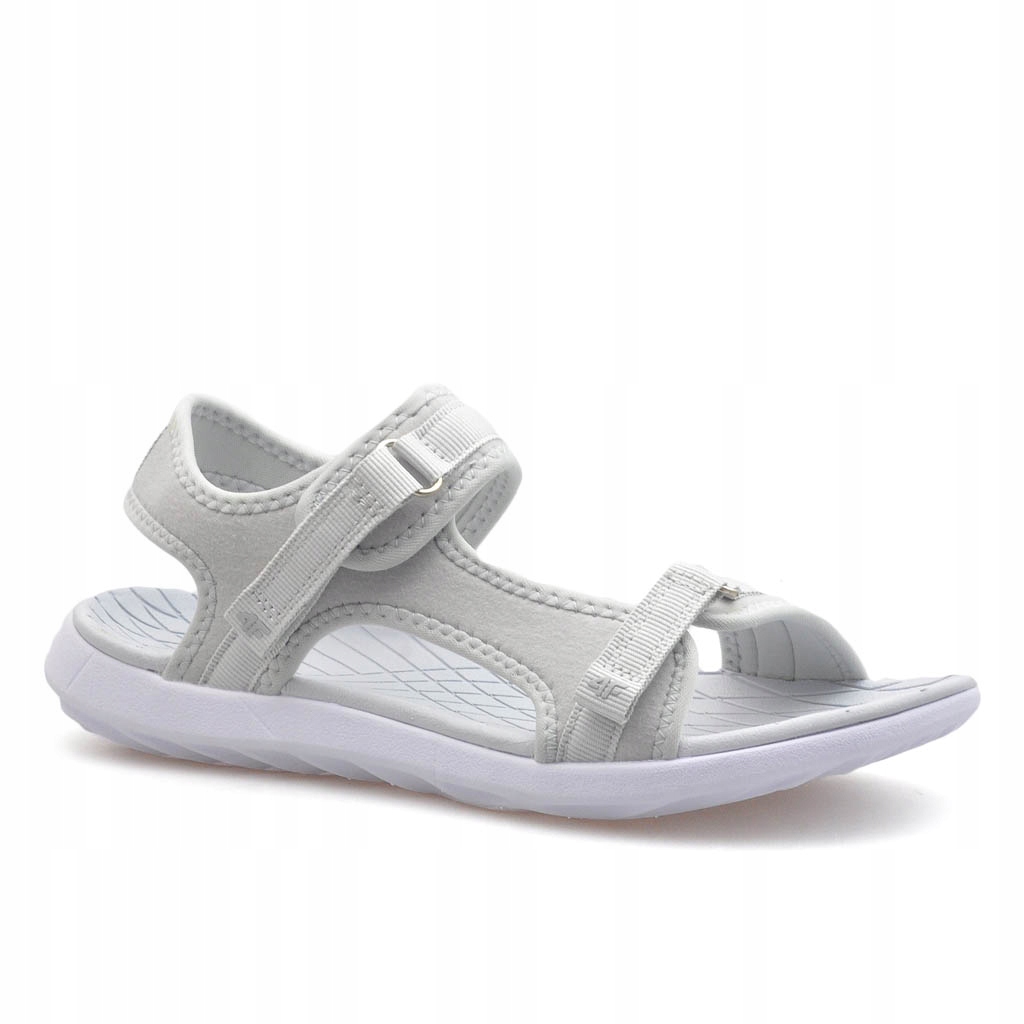 

4F Sandały Damskie H4L20 SAD001 Jasny Szary 37