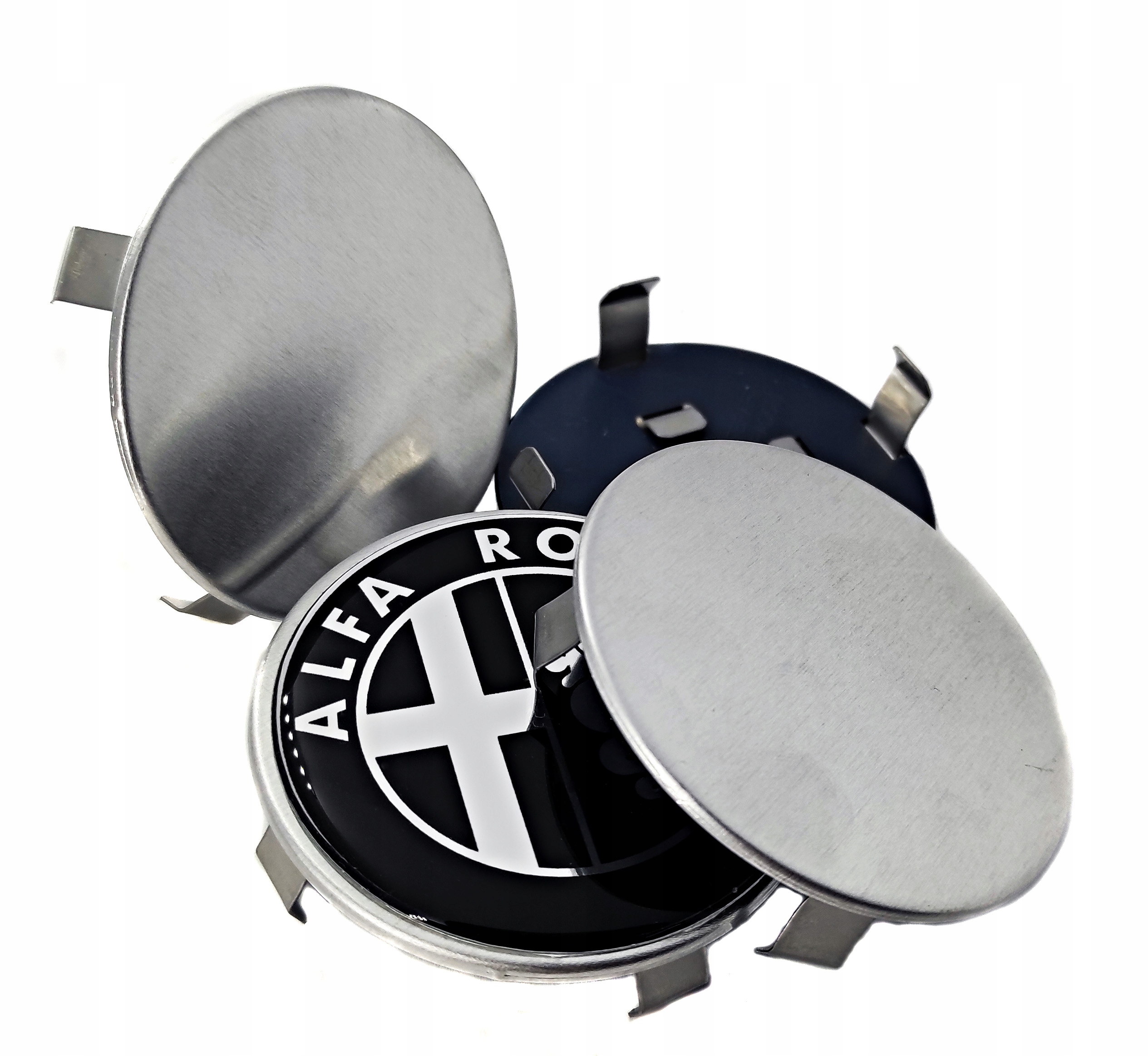 

Dekielki zaślepki kapsle felg do Alfa Romeo 62mm