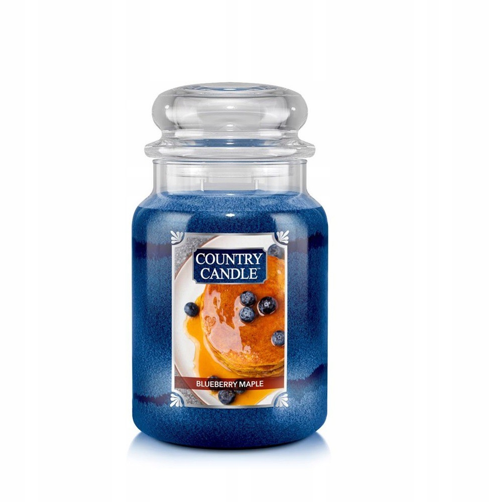 Velká svíčka Blueberry Maple Country Candle