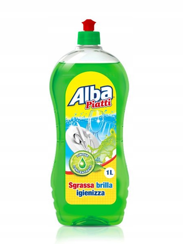 Levně 6x tekutý prostředek na nádobí Piatti Limone 1 l Alba