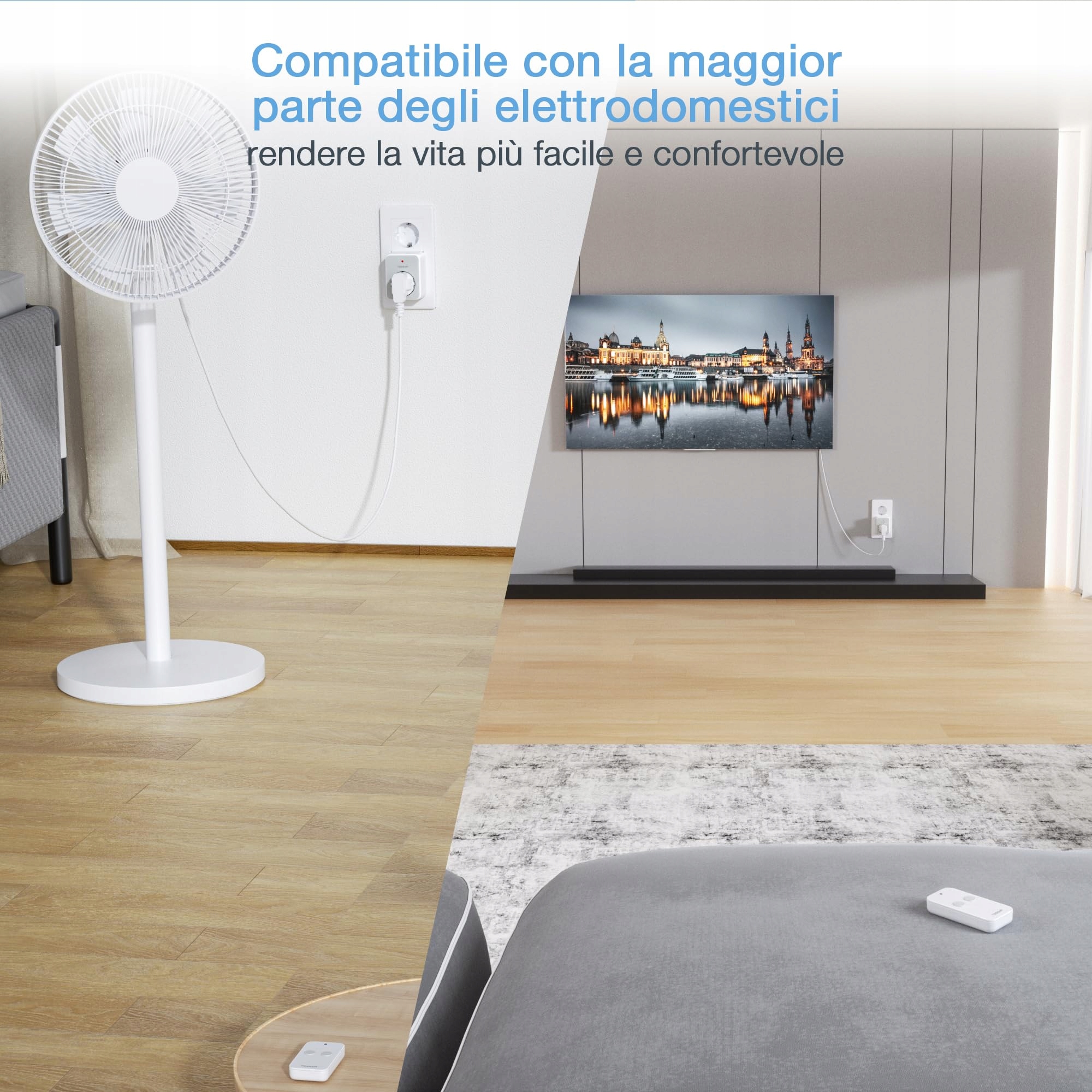 TESSAN Gniazdko Zdalne Sterowanie 30M 3600W Magnetyczne Programowalne — miniatura 7