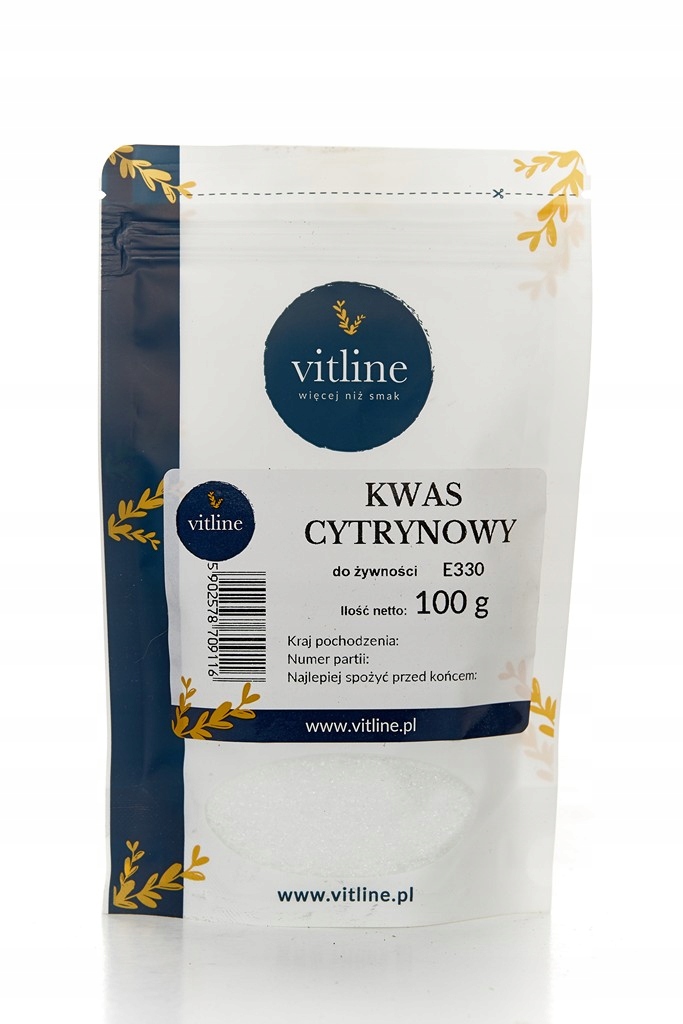 

Kwas Cytrynowy, Kwasek Cytrynowy E330 100g