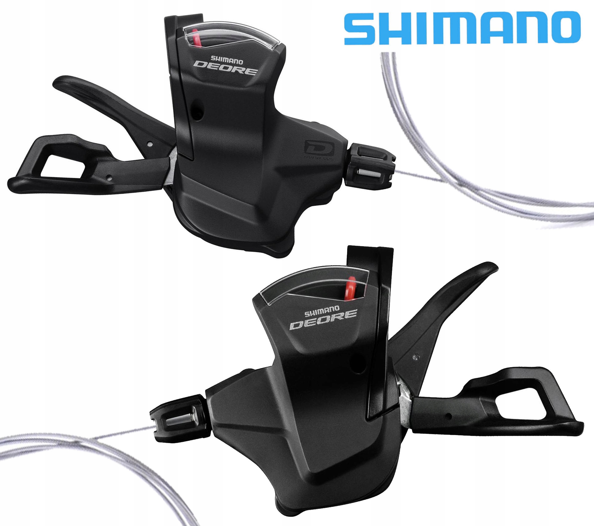 Páčky Přehazovačky Komplet Shimano Deore SL-M6000 2/3x10 Řadové