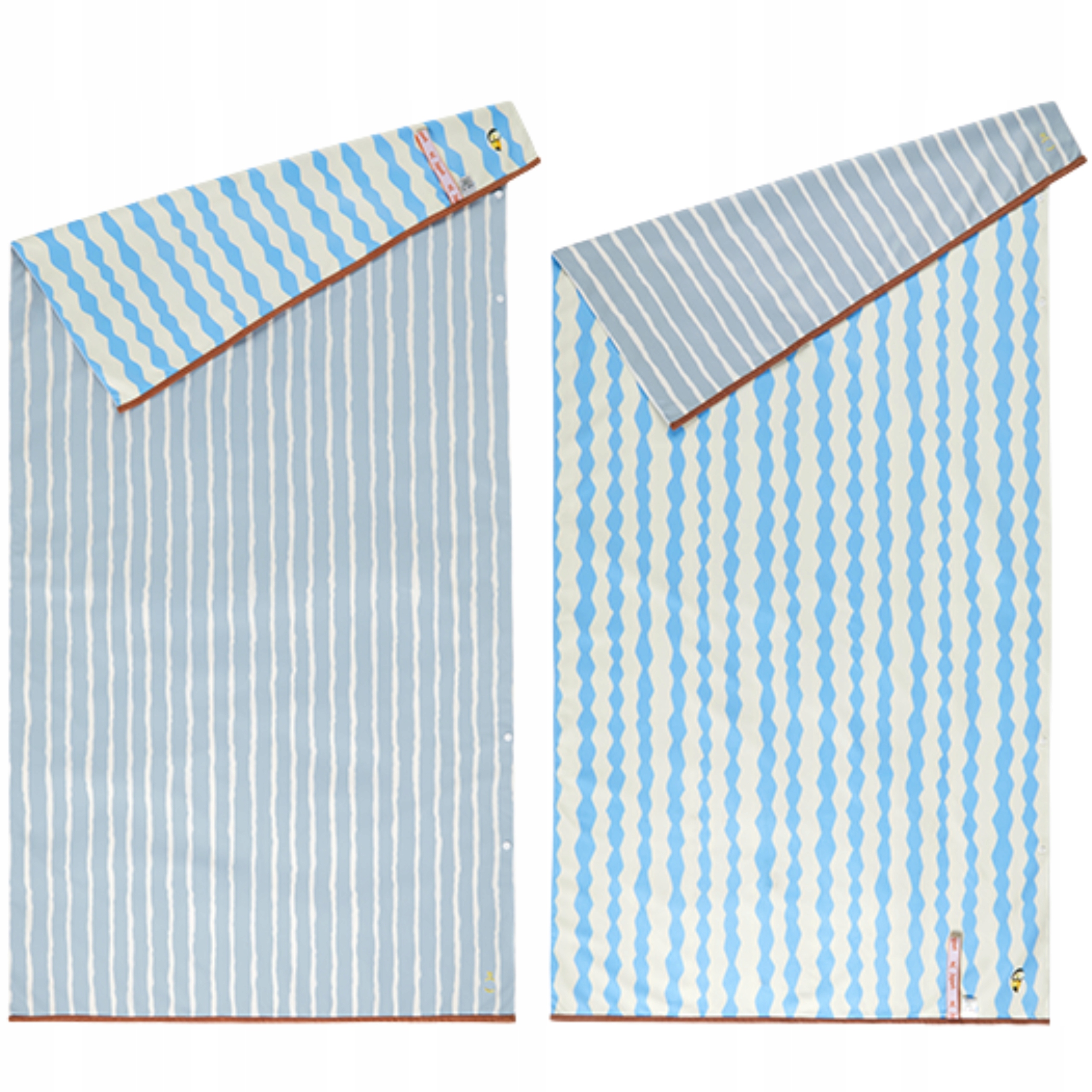 Rychleschnoucí plážový ručník Oboustranný Velký Mideer Hugz 70 x 140 cm