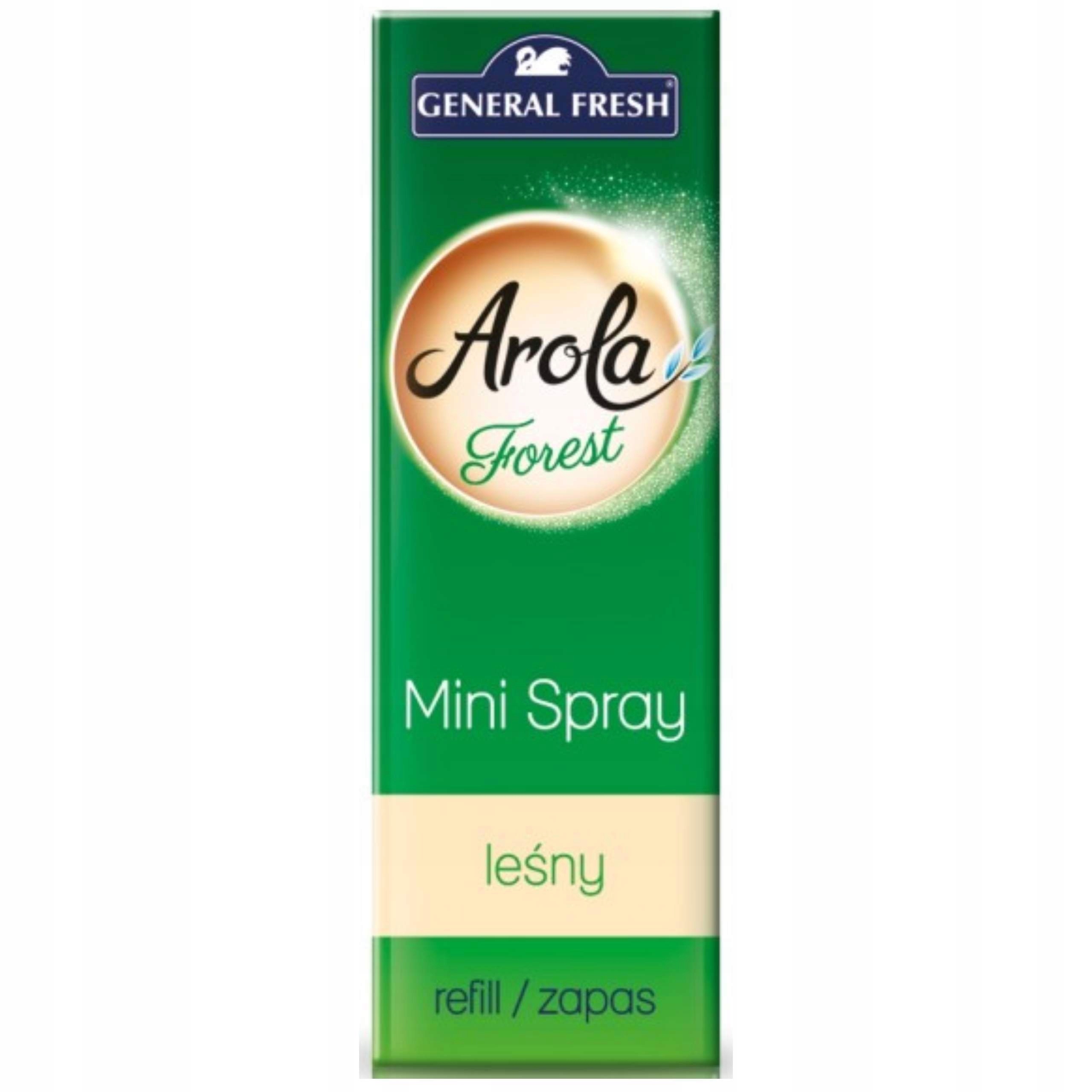 

Arola Odświeżacz powietrza mini spray zapas leśny