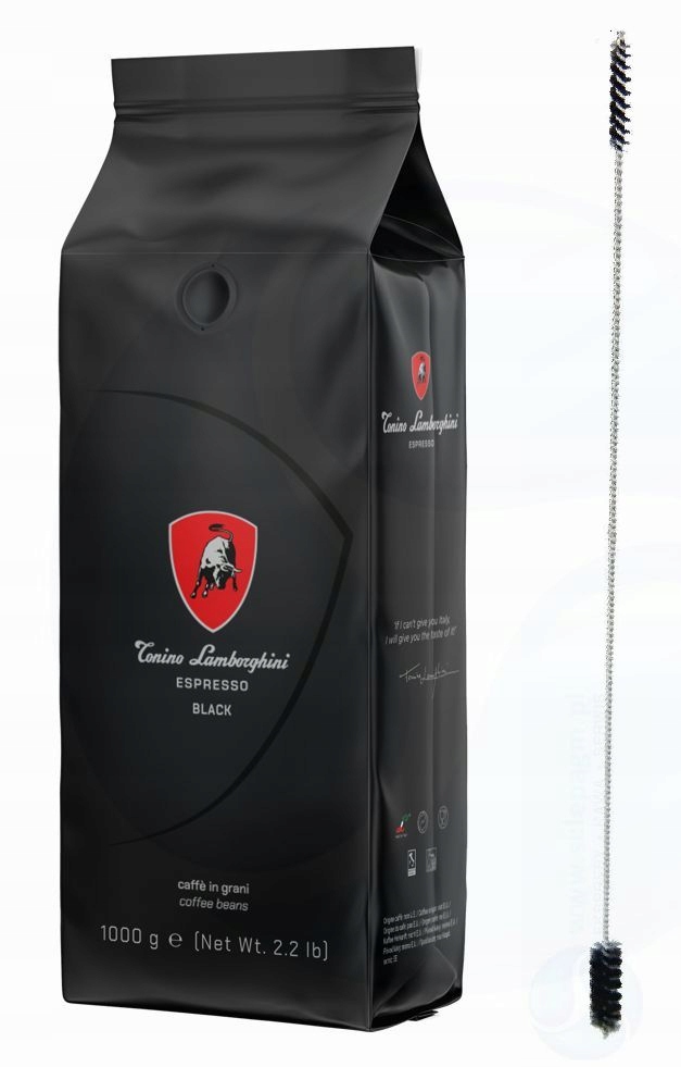 Tonino Lamborghini Black Kawa ziarnista 1 kg Wycior Do Ekspresów Siemens