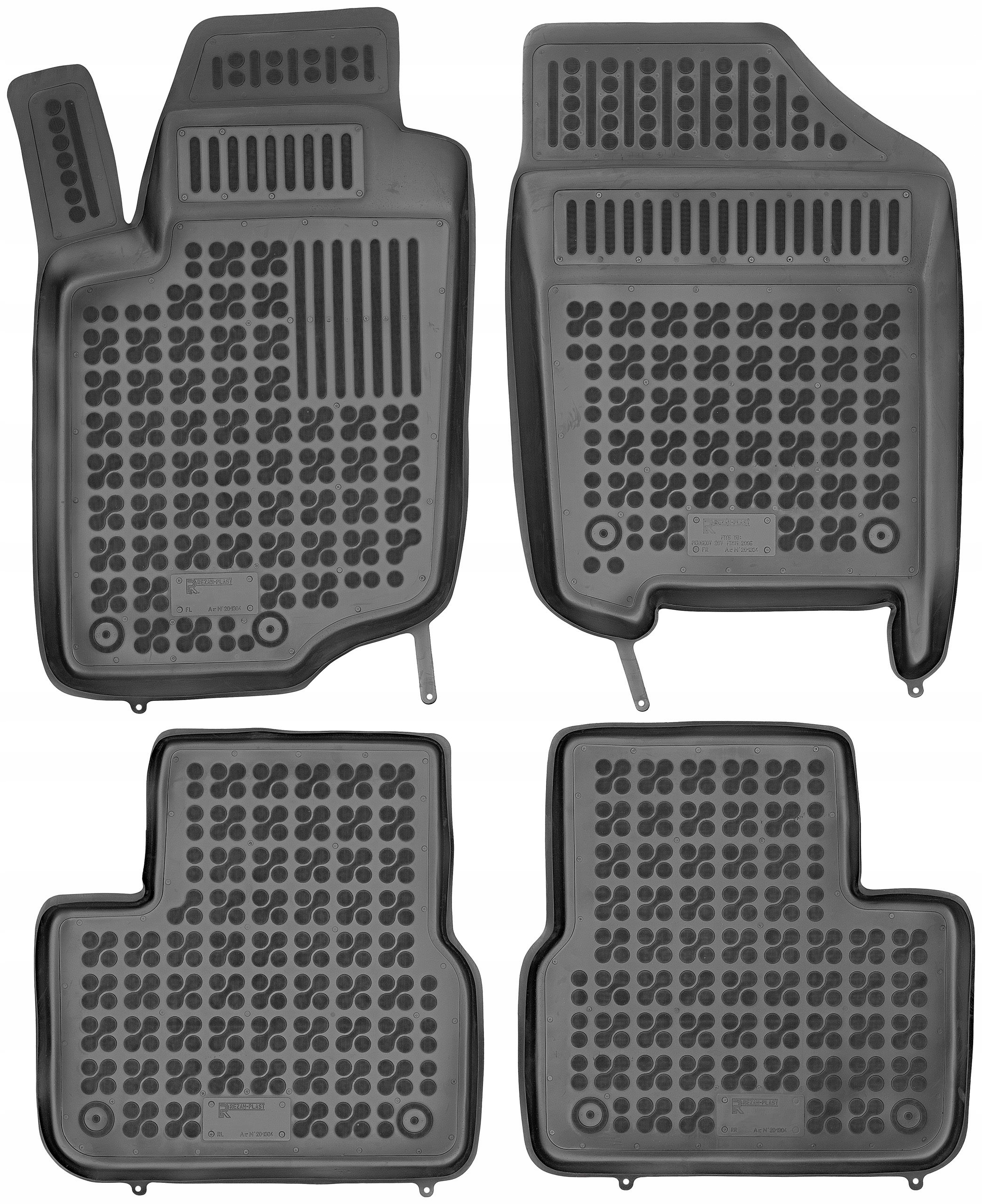 

Peugeot 207 2006-2012 Dywaniki gumowe