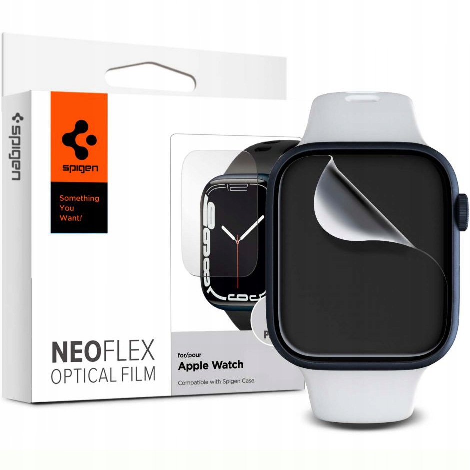 Folia ochronna Spigen Neo Flex 3-P do Apple Watch 4/5/6/7/8/9/SE 44/45 mm