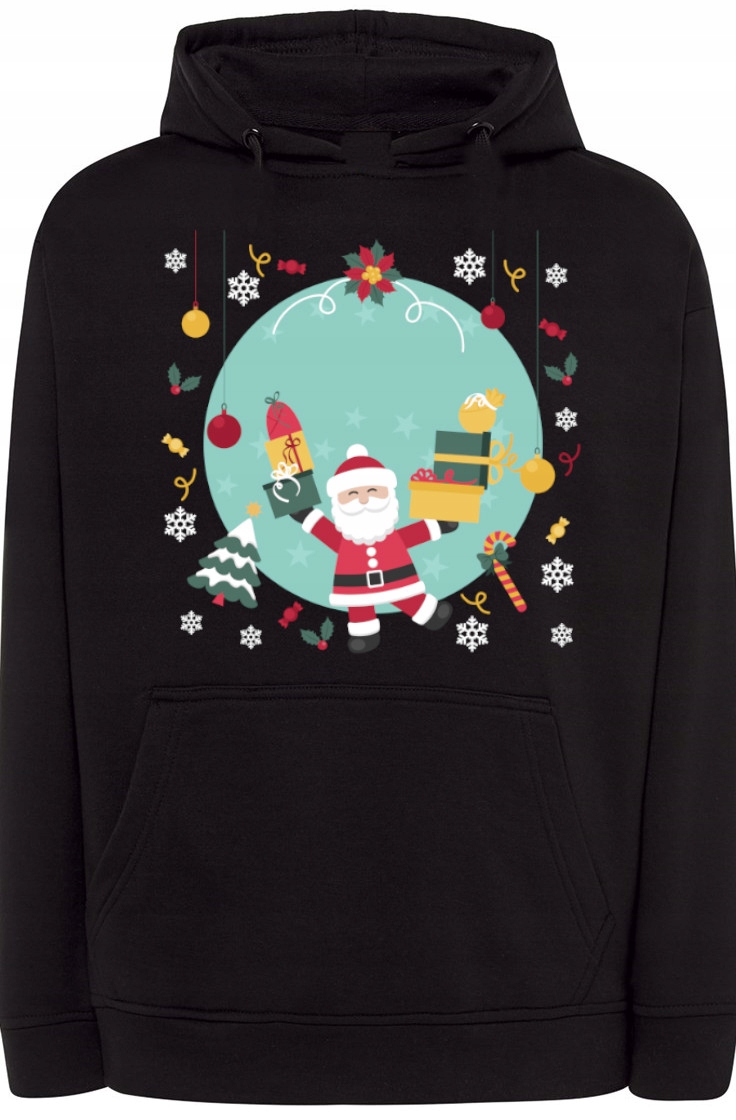 Svatý Mikuláš Vánoční Mikina S Kapucí r.XS