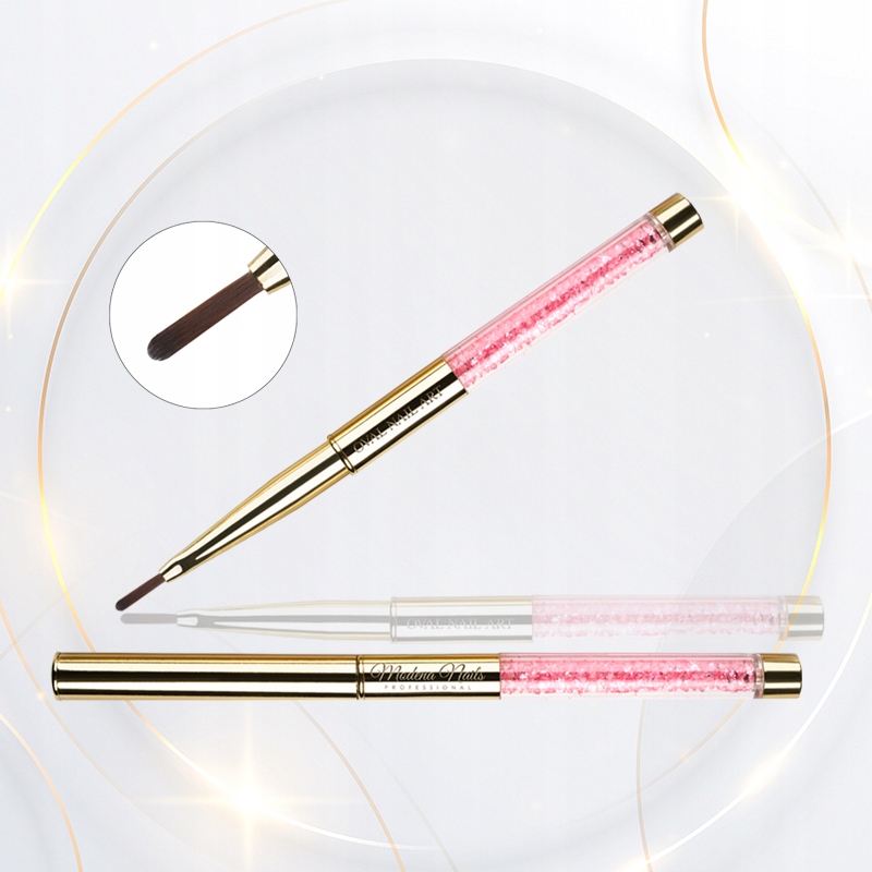 

Modena Nails-Pędzelek Nail Art Gold Oval #2