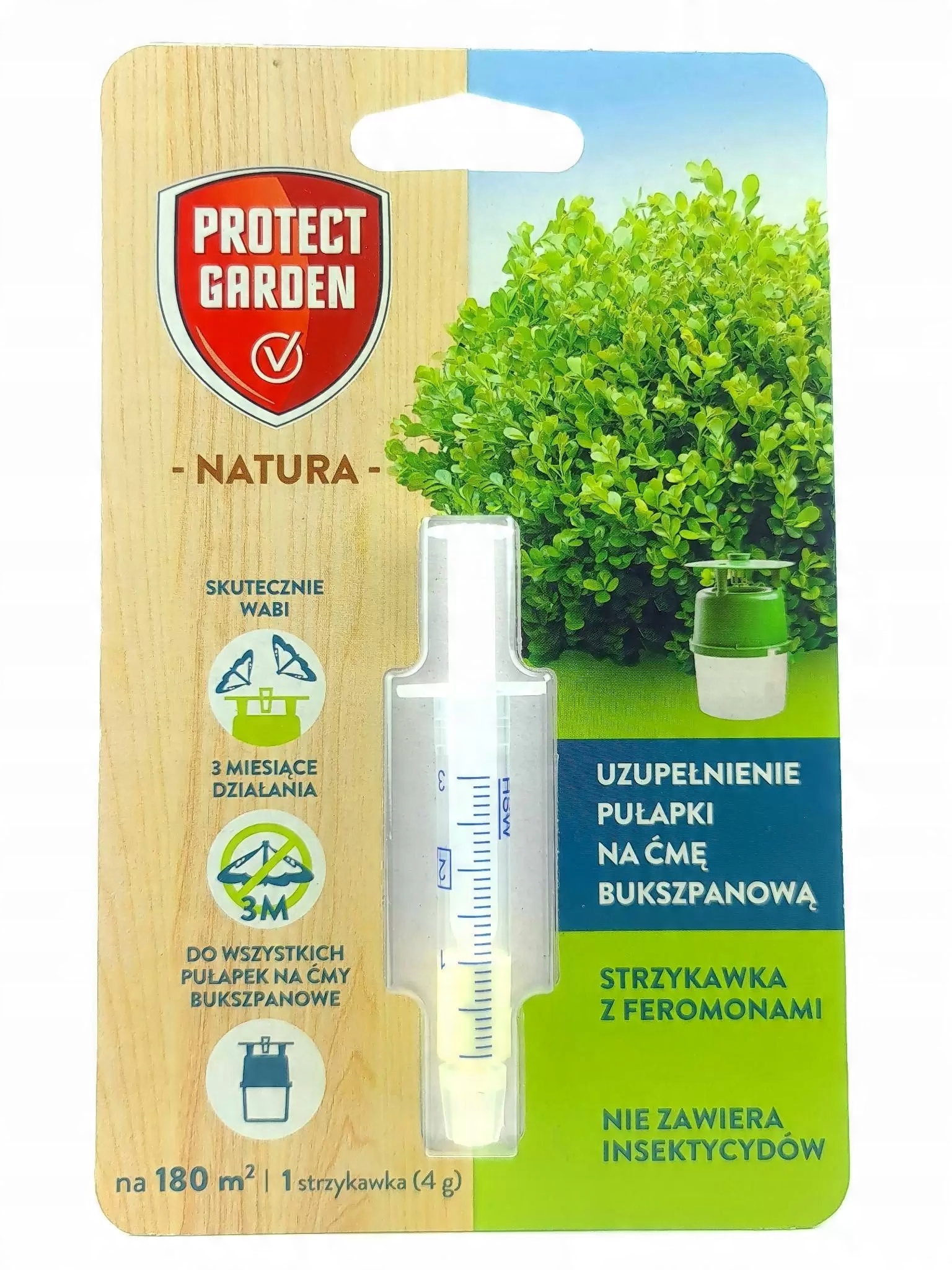 

Uzupełnienie Pułapki ćma bukszpanowa Feromony