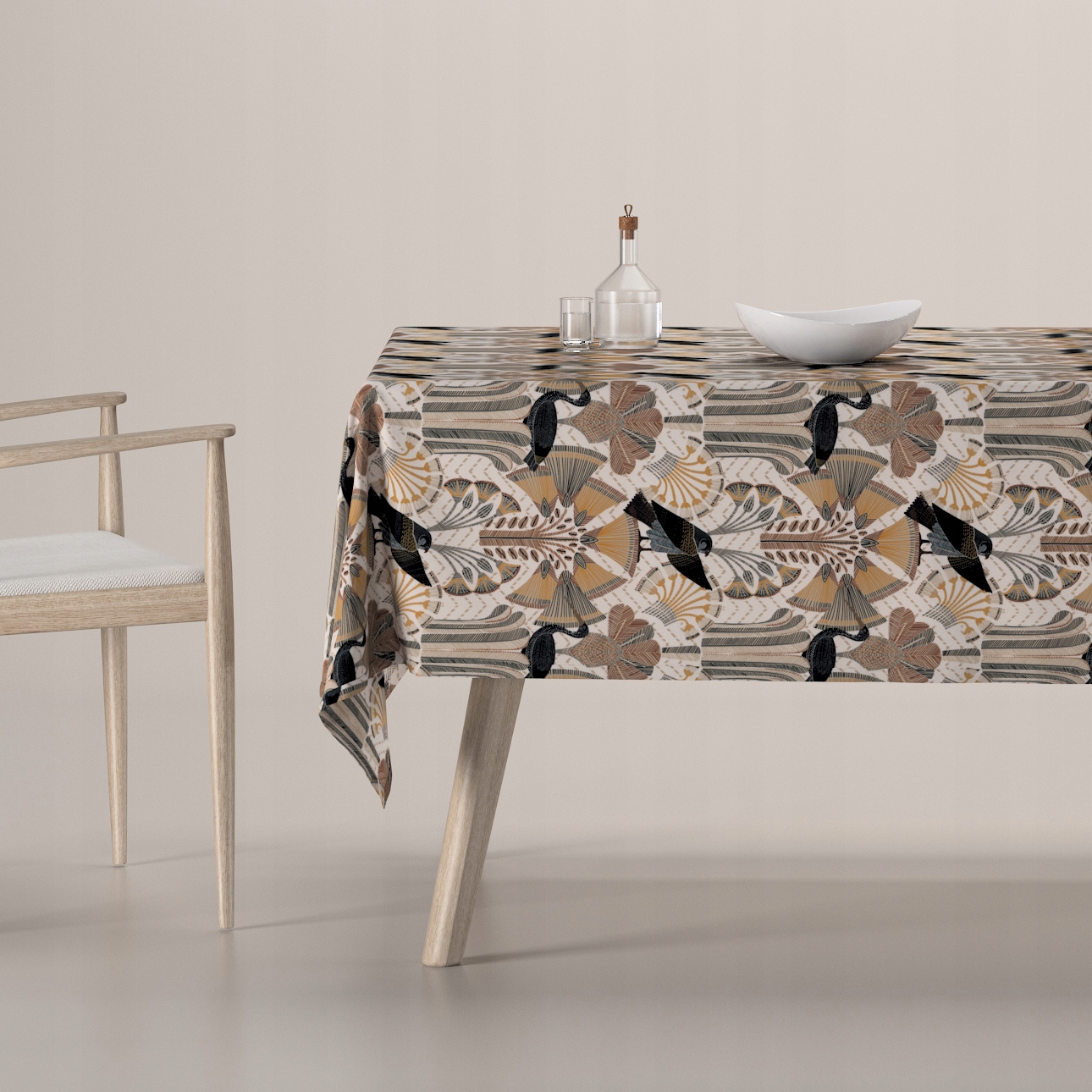 Dekoria Obdélníkový ubrus 130 x 130 cm