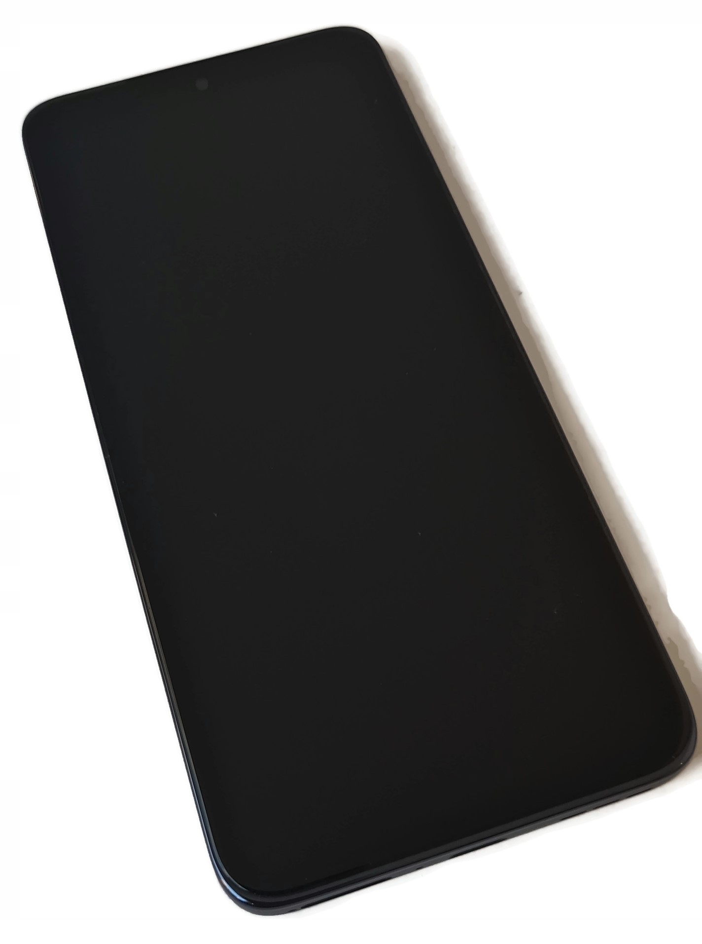 Org LCD displej originální s rámečkem pro Motorola Edge 50 Neo (černý)