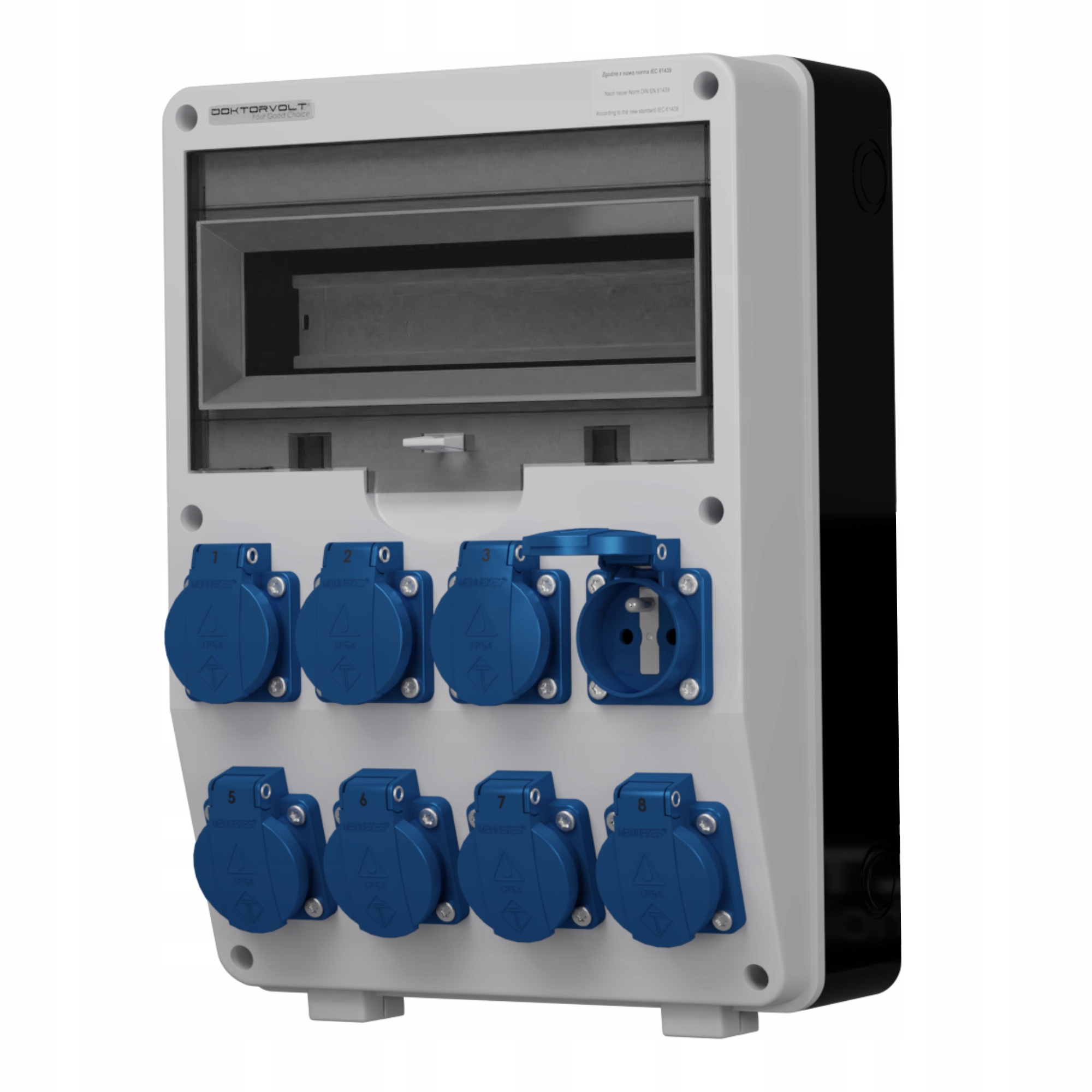 Stavební Rozvaděč 8x230V DV-6893-F Doktorvolt