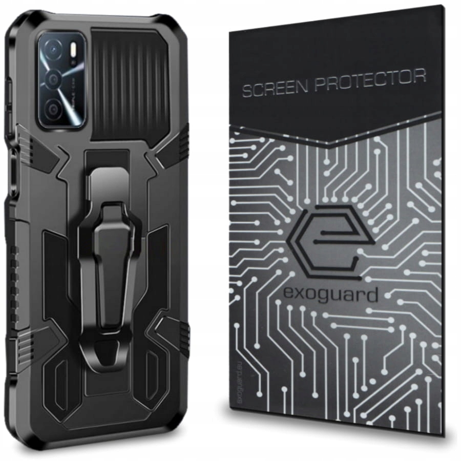 

Etui Pancerne Case Szkło do Oppo A16 Oppo A16S