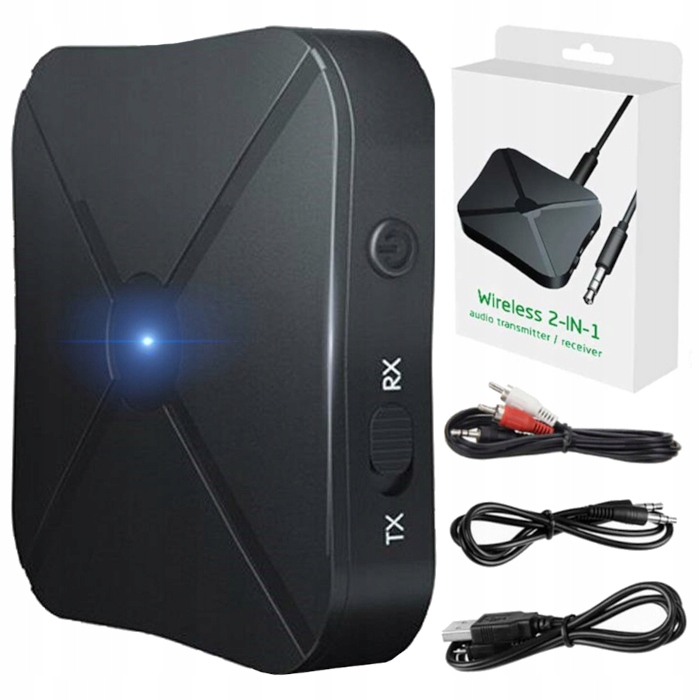 ПЕРЕДАТЧИК BLUETOOTH NADAJNIK ODBIORNIK 2w1 +КАБЕЛЬ