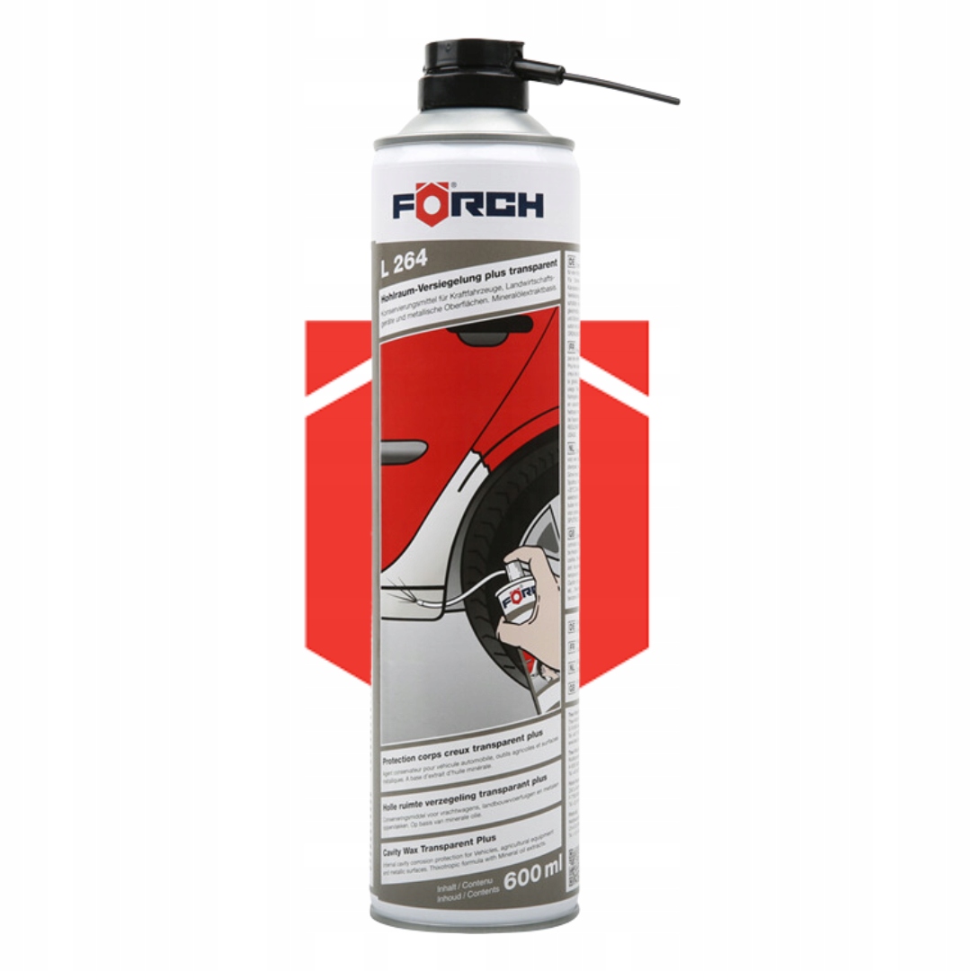 Środek Ochronny Do Powierzchni Zamkniętych Bezbarwny Forch L264 Plus 600ML