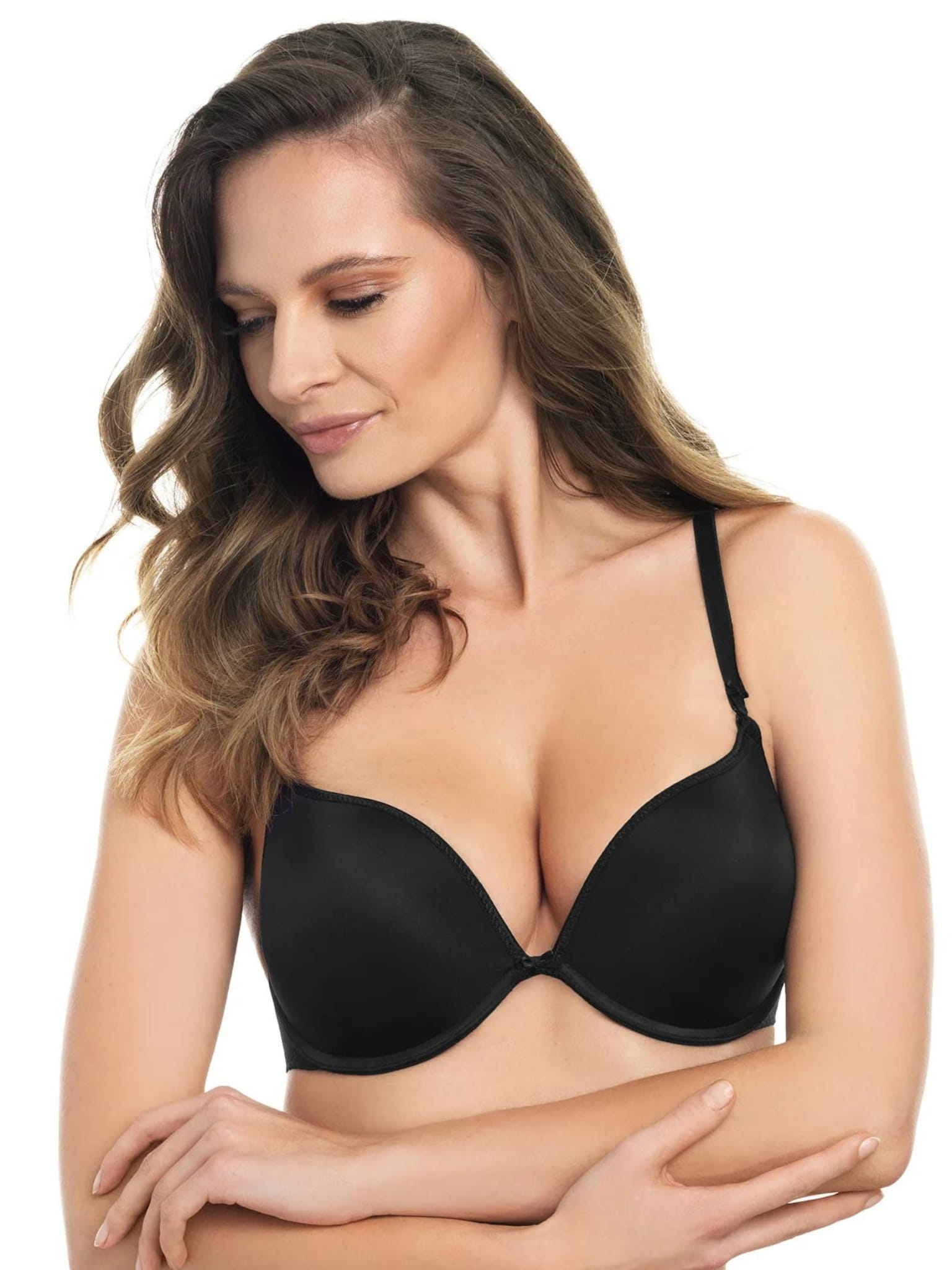 Biustonosz Corin Dolly super push up czarny - 65E Model Dolly