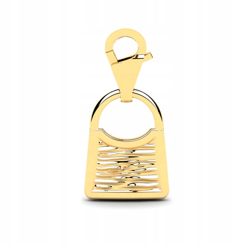 

Charms Złoty Błyszcząca Torebeczka