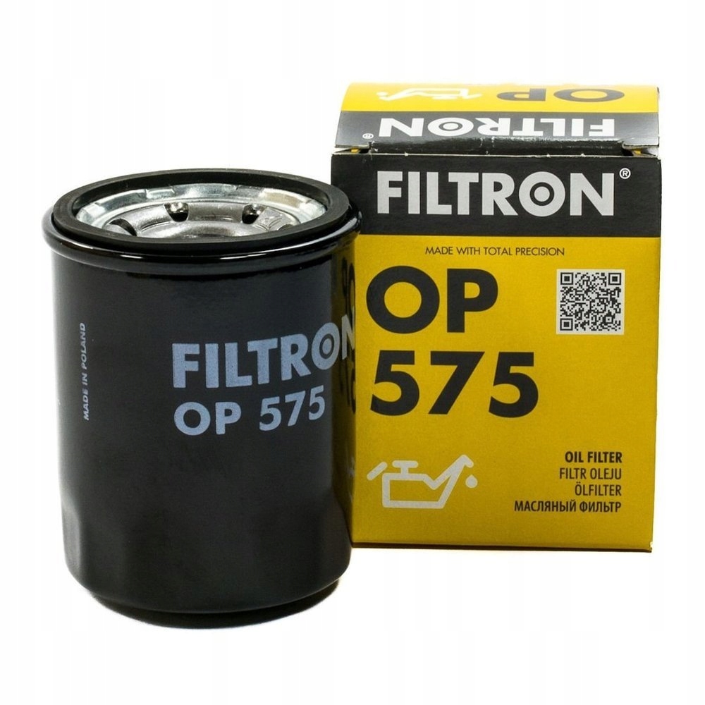 FILTR OLEJU FILTRON OP575 W6103 MITSUBISHI Numery katalogowe zamienników OP575