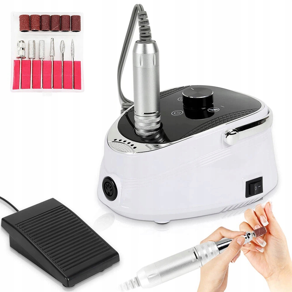 Bruska na nehty Manikúra Pedikúra Hybridy Gely sada silná