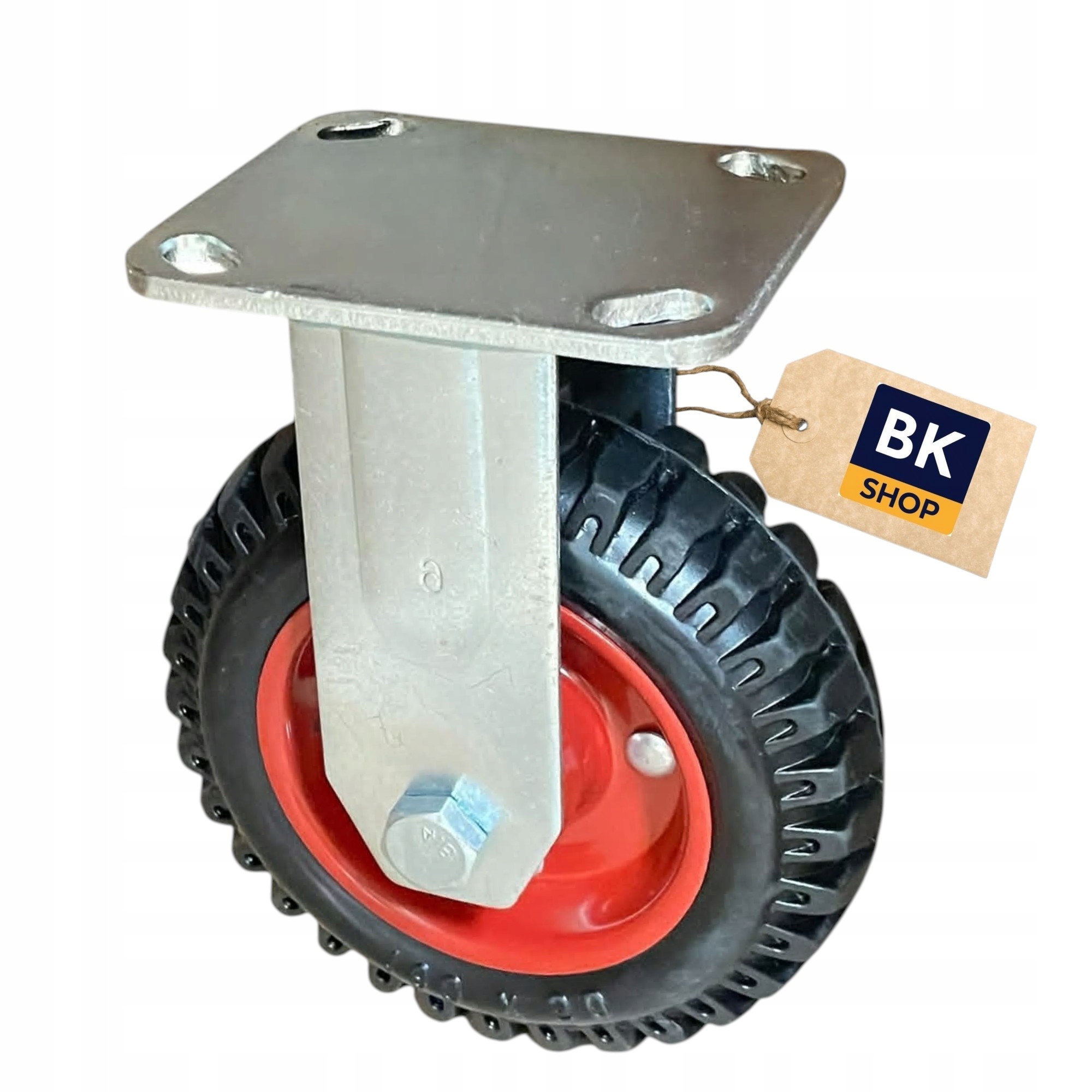 Kolečko 160 mm Pevná kolová sada fi160/150 kg, černá guma, kuličkové ložisko