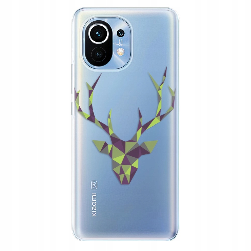 Silikonowe etui iSaprio Deer Green do Xiaomi Mi 11
