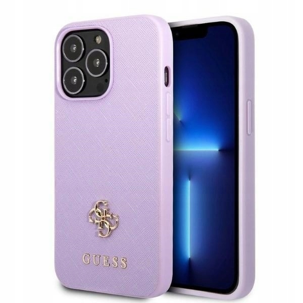 Guess GUHCP13XPS4MU iPhone 13 Pro Max 6,7" purpurová/fialová hardcase Saffia
