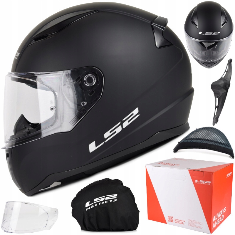 Kask motocyklowy LS2 FF353 Rapid II Solid Matt Black M