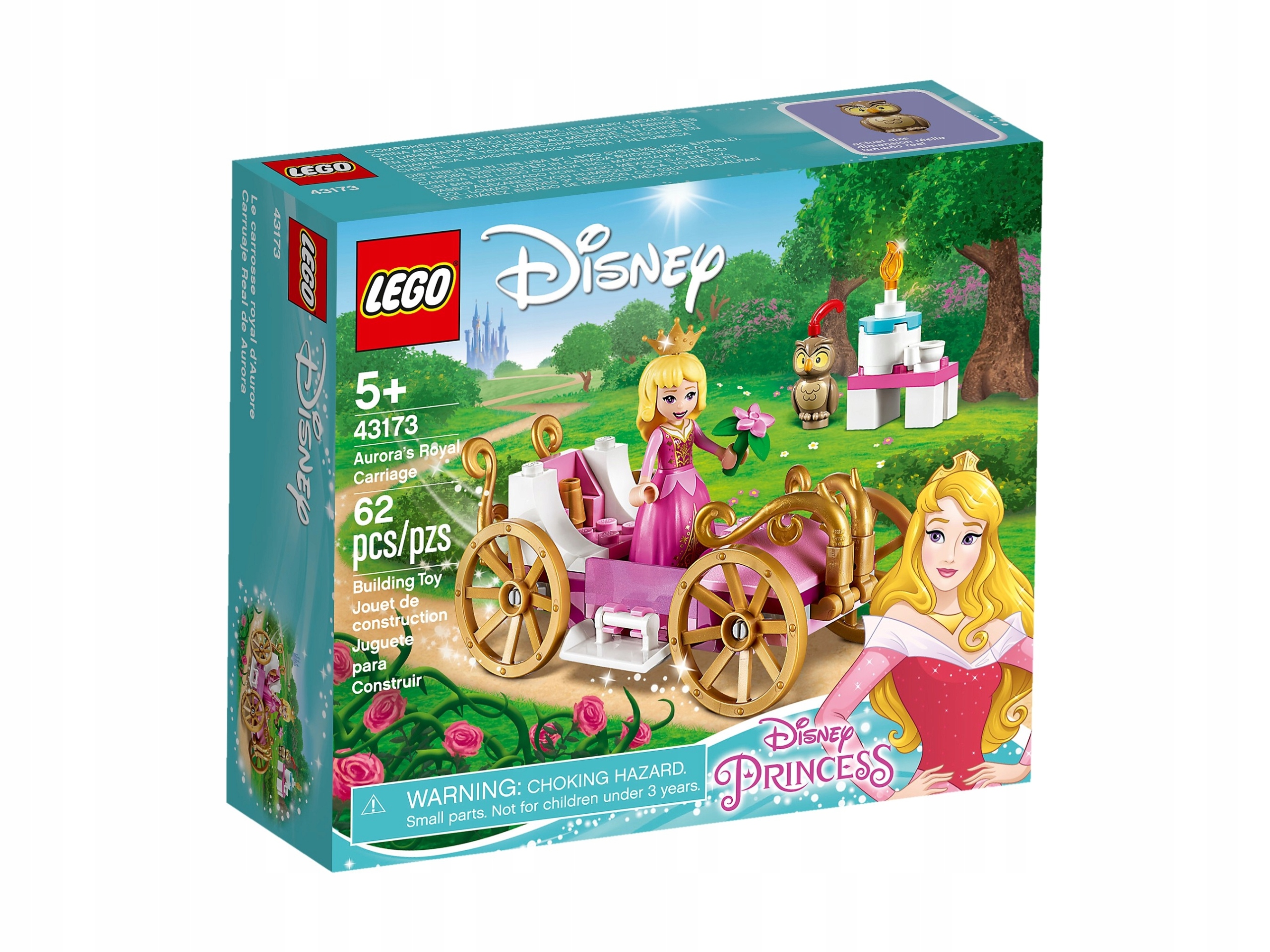 Lego Disney 43173 Královský kočár Aurory Nové