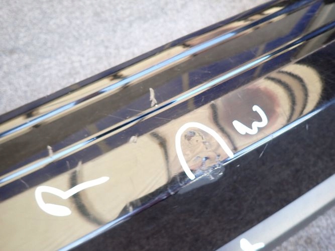 PORSCHE CAYENNE 7P5 LIFT 14- bumper rear rear part