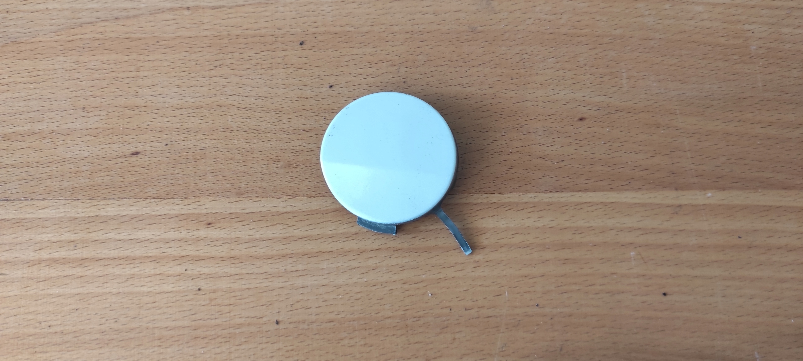 Peugeot towing hook cap bumper rear part biala 9673860277