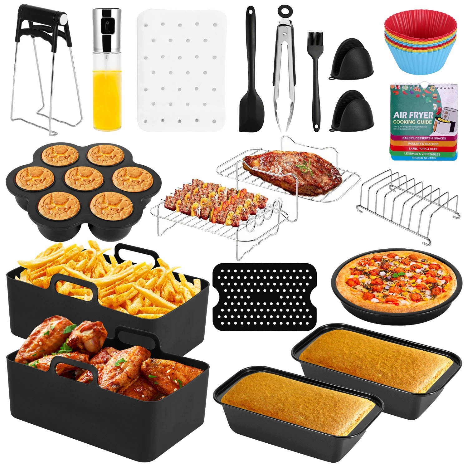 Příslušenství Forma Plech Rošt 20v1 pro Beztukovou Fritézu Sada XXL