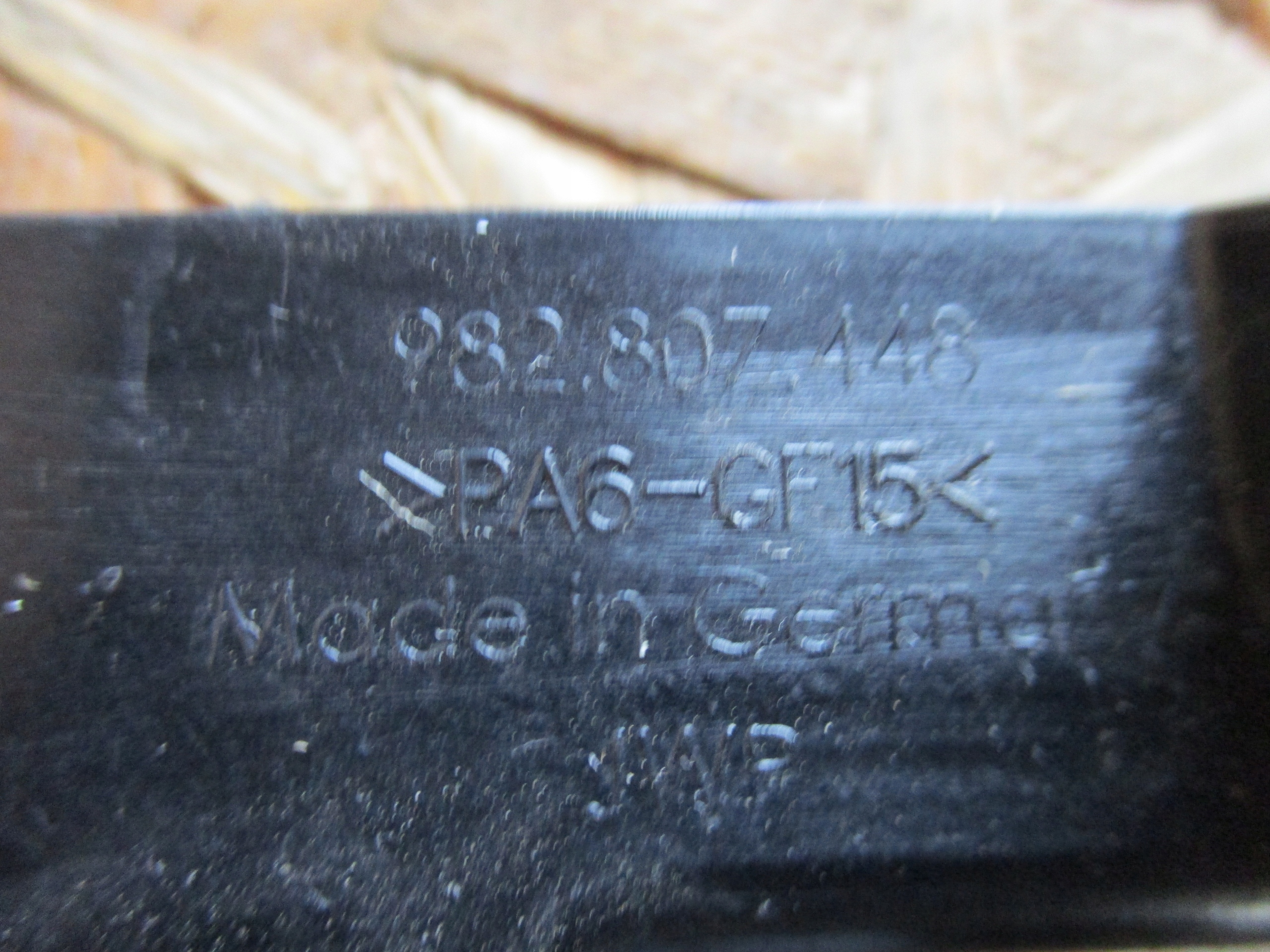 bumper bracket rear part PORSCHE CAYMAN 718 982