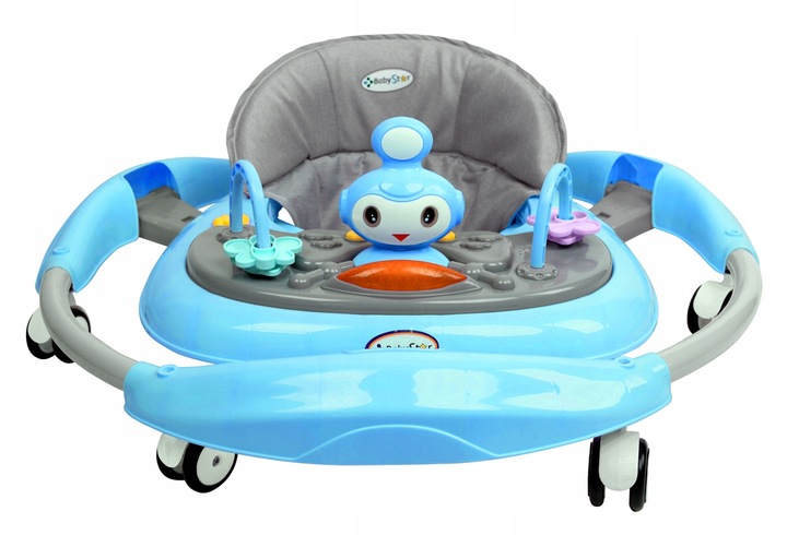 INTERAKTYWNY CHODZIK PCHACZ KRÓLIK 3 KOLORY Wiek dziecka 6 m +